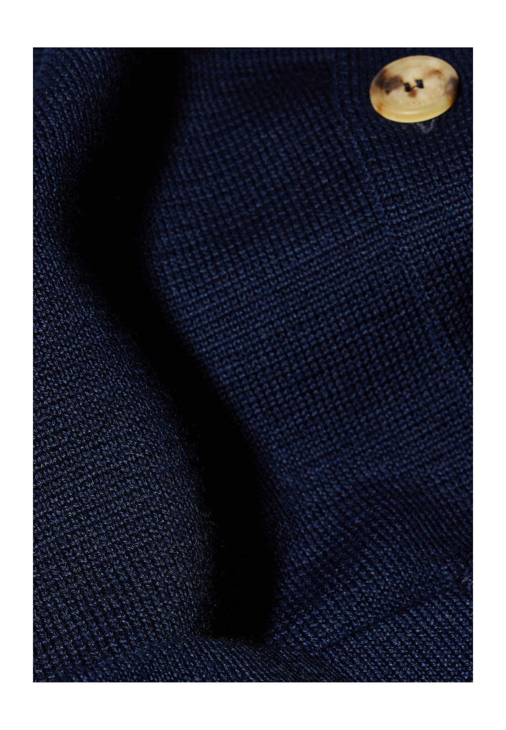 Gilet Eloi En Maille - Marine
