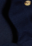 Cardigan Homme En Maille Bleu Marine - Eloi Marine