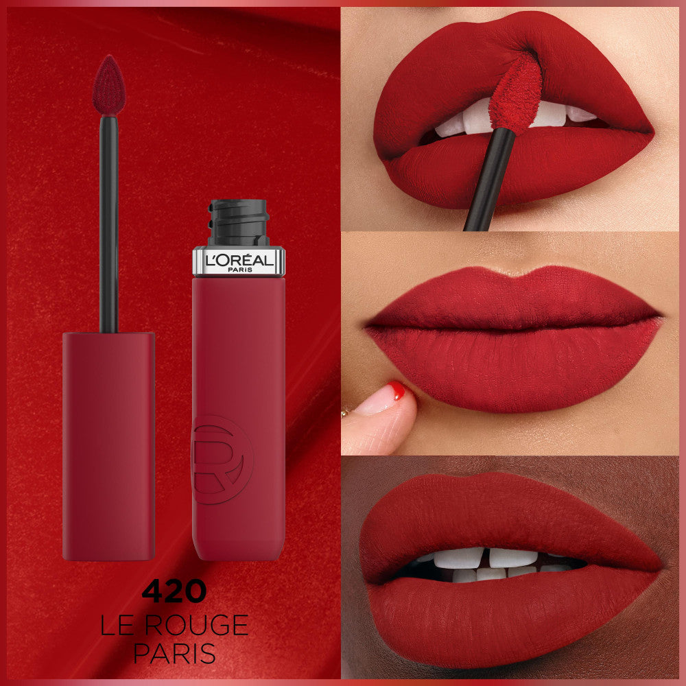 Labial Líquido Resistencia Mate Infalible Acabado Mate 420