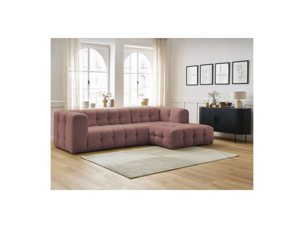 Cloud - Fixed Corner Sofa - Smooth Fabric - Right-Hand Corner