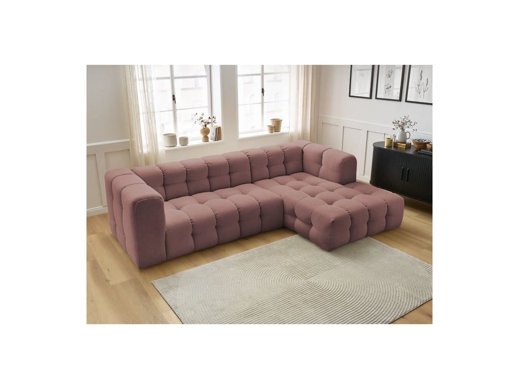 Cloud - Fixed Corner Sofa - Smooth Fabric - Right-Hand Corner