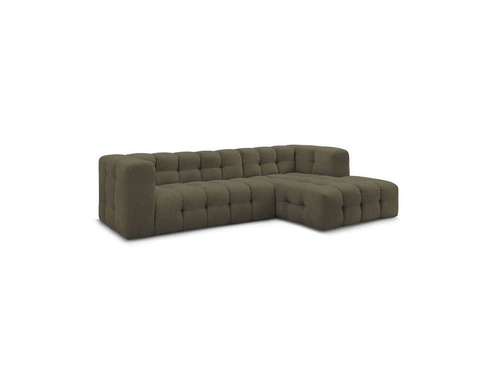 Cloud - Fixed Corner Sofa - Smooth Fabric - Right-Hand Corner