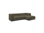 Cloud - Fixed Corner Sofa - Smooth Fabric - Right-Hand Corner