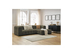 Cloud - Fixed Corner Sofa - Smooth Fabric - Right-Hand Corner