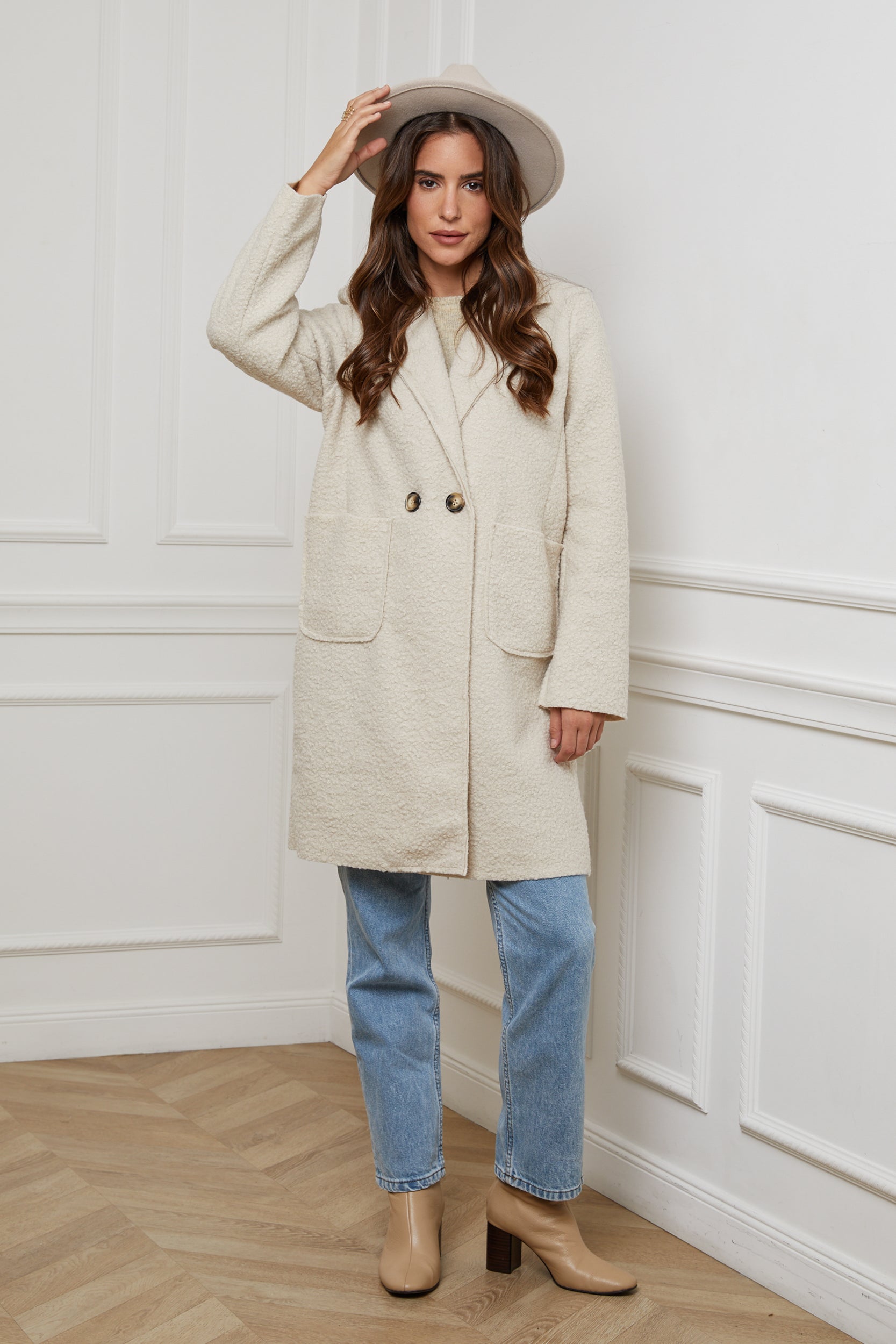 Manteau - Ecru