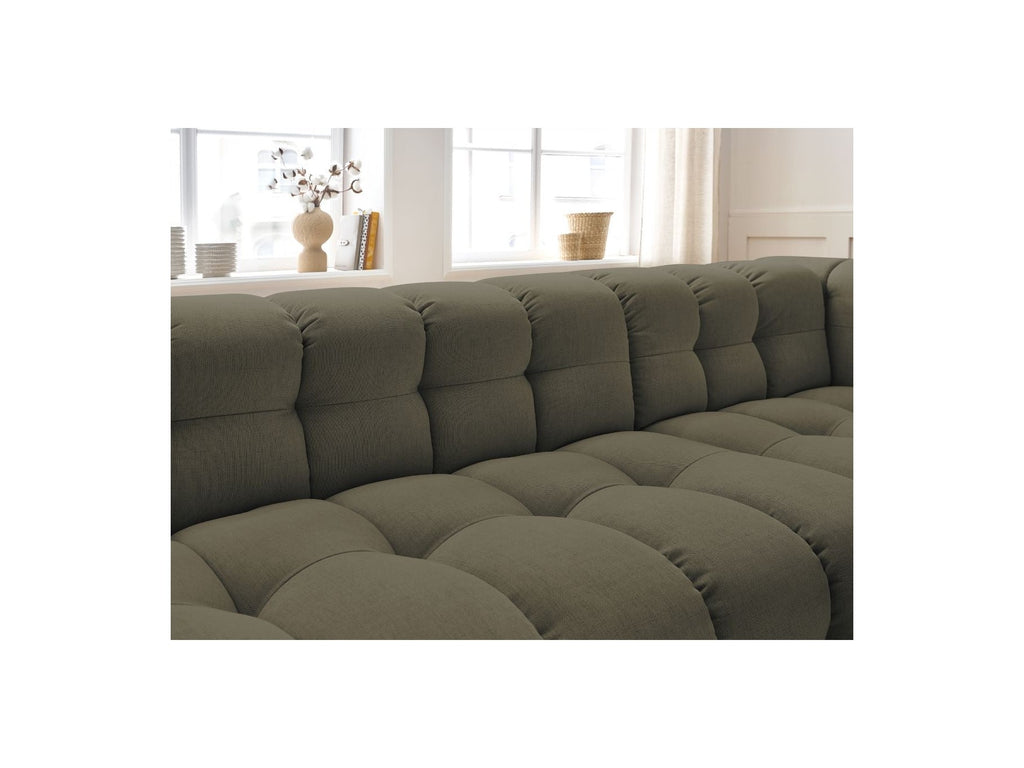 Cloud - Fixed Corner Sofa - Smooth Fabric - Right-Hand Corner