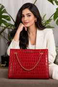 Fauve Amoureuse Croco Large
