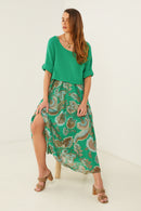 Vestido - Verde - Mujer