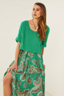 Vestido - Verde - Mujer