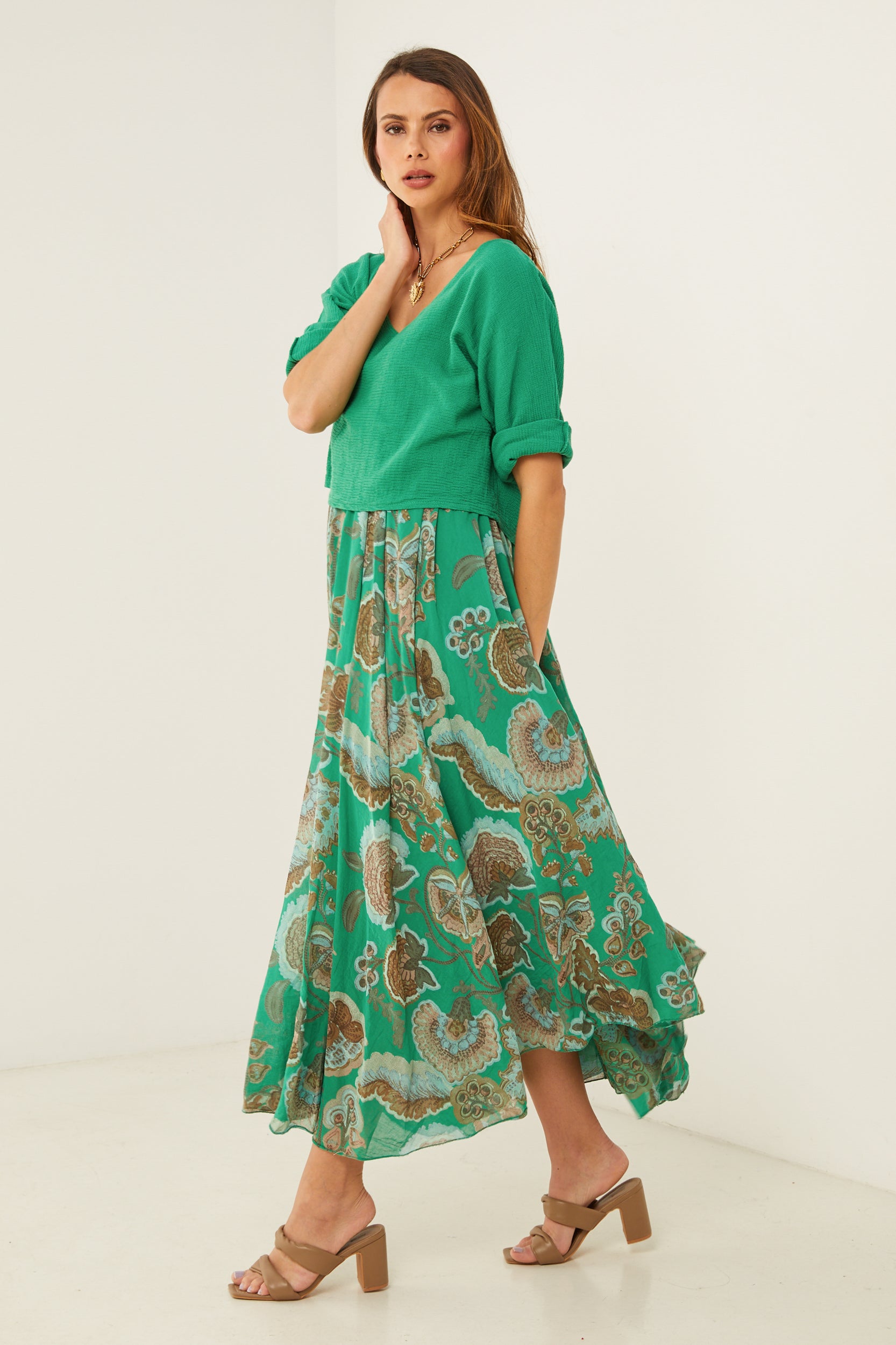 Dress - Green - Women