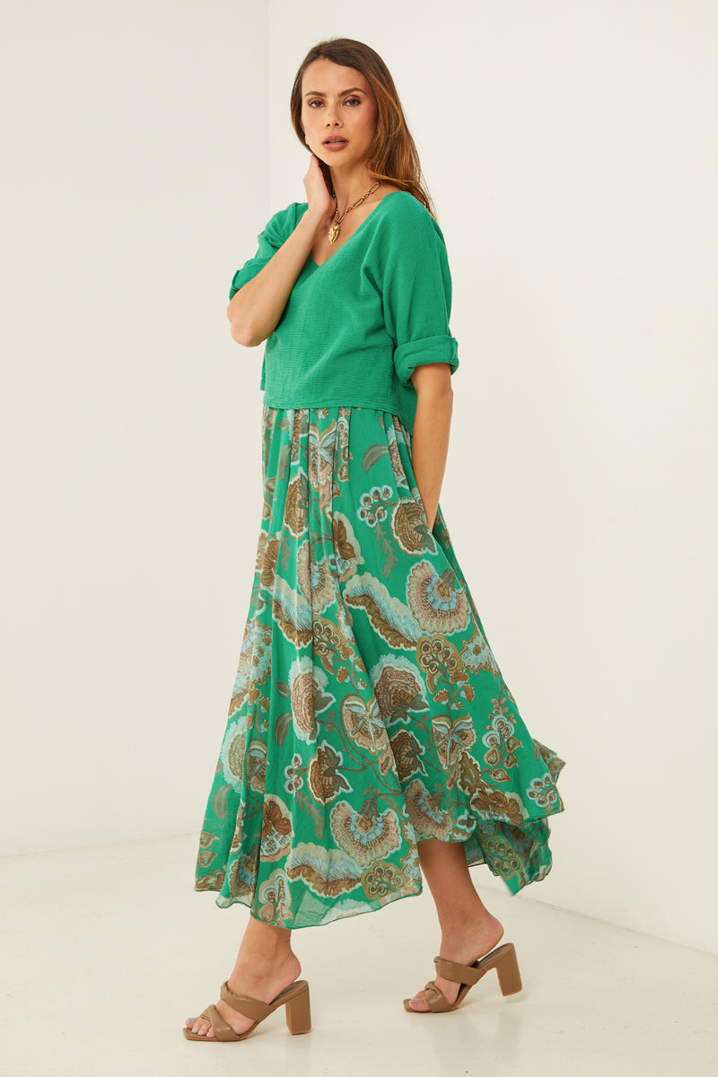 Vestido - Verde - Mujer