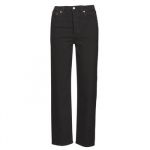Levi'S Calças De Ganga Ribcage Straight Ankle Preto Us 26 / 29 - 72693-0012-Us 26 / 29