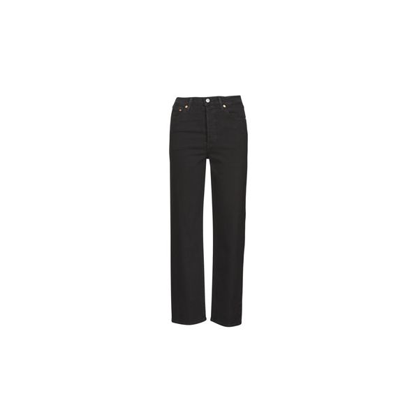Levi'S Calças De Ganga Ribcage Straight Ankle Preto Us 26 / 29 - 72693-0012-Us 26 / 29