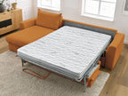 Augustin - Canapé D'Angle Réversible Convertible Ouverture Express - Tissu Bouclette