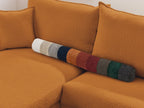 Augustin - Canapé D'Angle Réversible Convertible Ouverture Express - Tissu Bouclette