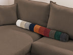 Augustin - Canapé D'Angle Réversible Convertible Ouverture Express - Tissu Bouclette