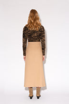FALDA SIMONA SKATER Beige
