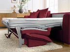 Augustin - Canapé D'Angle Réversible Convertible Ouverture Express - Tissu Bouclette