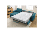 Augustin - Canapé D'Angle Réversible Convertible Ouverture Express - Tissu Bouclette
