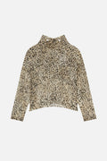 CREAM CHLOE ANIMAL BLOUSE