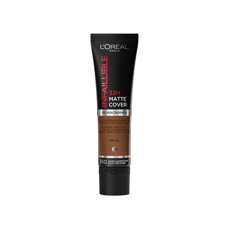 Infallible 32H Matte Cover Foundation 350 Golden Undertone
