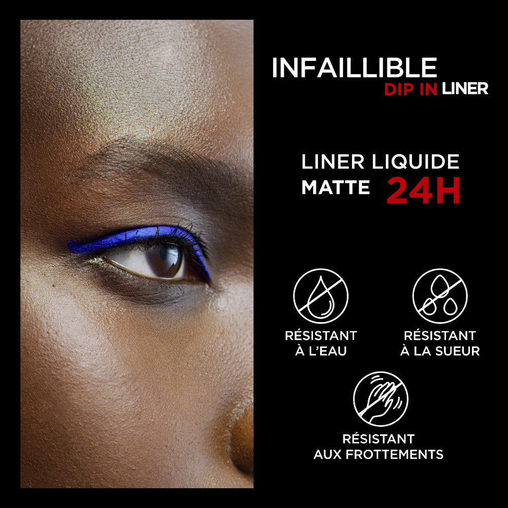 Infalible Dip In Liner 03 Marrón