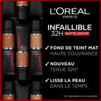 Infaillible 32H Matte Cover Fond De Teint 155 Sous-Ton Rosé