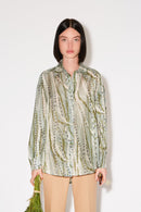 CHEMISE AGAIN SEVIGNY ROUGE