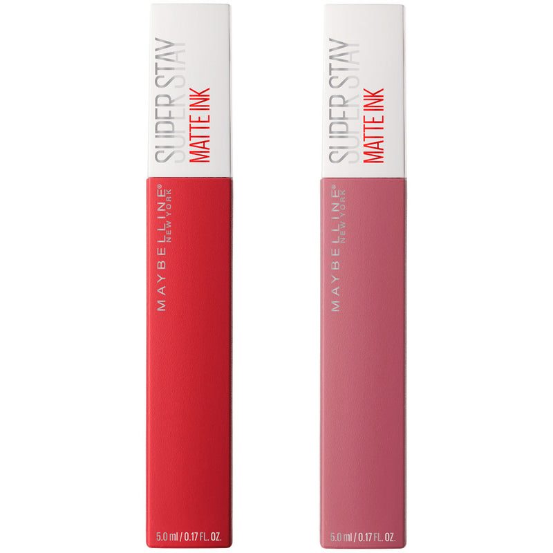 Lot De 2 Rouges À Lèvres Superstay Matte Ink - Teintes : Pioneer + Lover