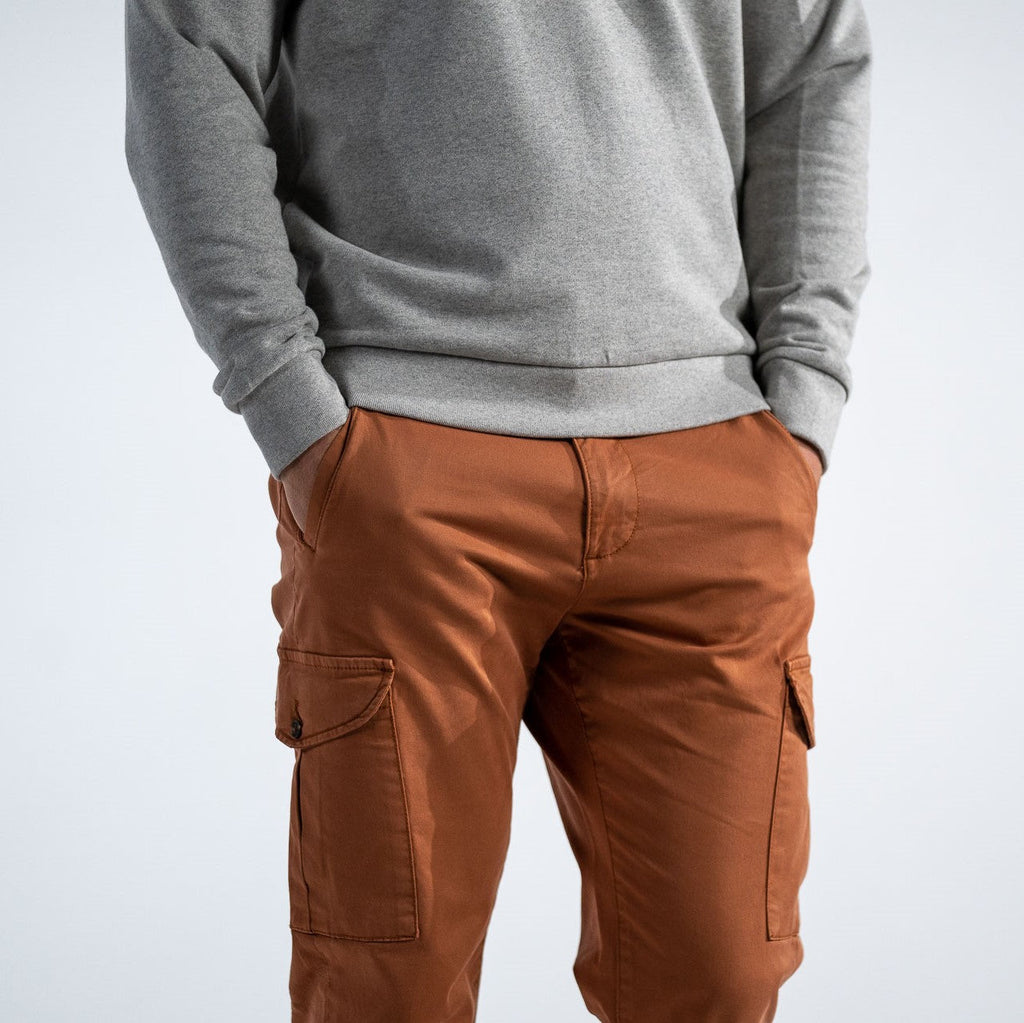 Cargo Trousers - Camel