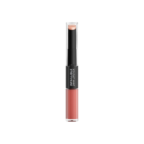 Infalible Lipstick Duo 24H 801 Siempre Toffee