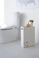 Rangement Papier Toilette Large - Blanc