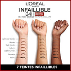 Infallible 24H Brow Lápiz de Cejas Punta Triangular 8 Rubio Claro Frío