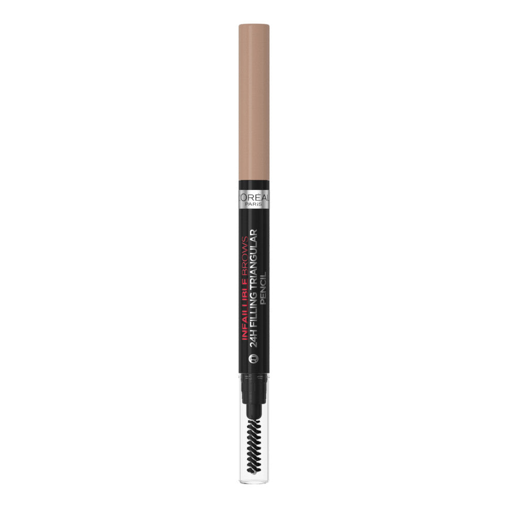 Infallible 24H Brow Lápiz de Cejas Punta Triangular 6 Rubio Oscuro
