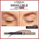 Infaillible 24H Brow Crayon À Sourcils Pointe Triangulaire 6 Dark Blonde