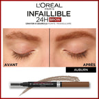 Infallible 24H Brow Lápiz de Cejas Punta Triangular 5.23 Castaño