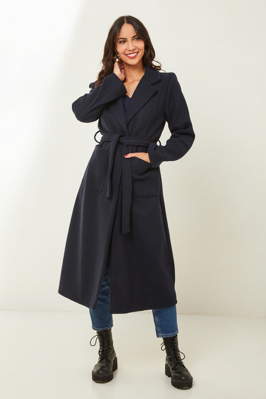 Coat - Navy