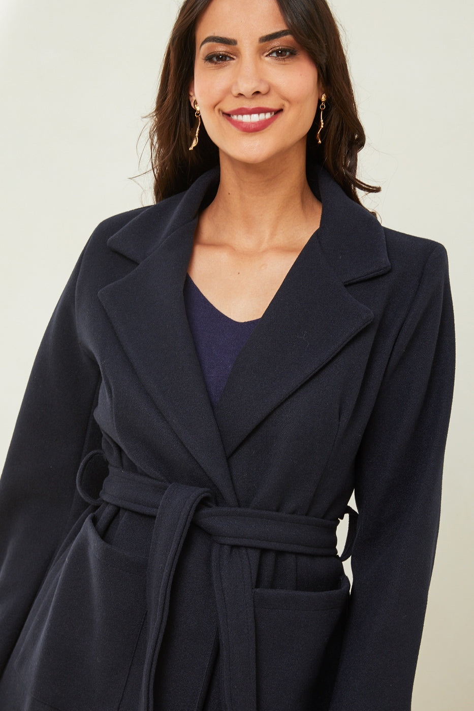 Coat - Navy