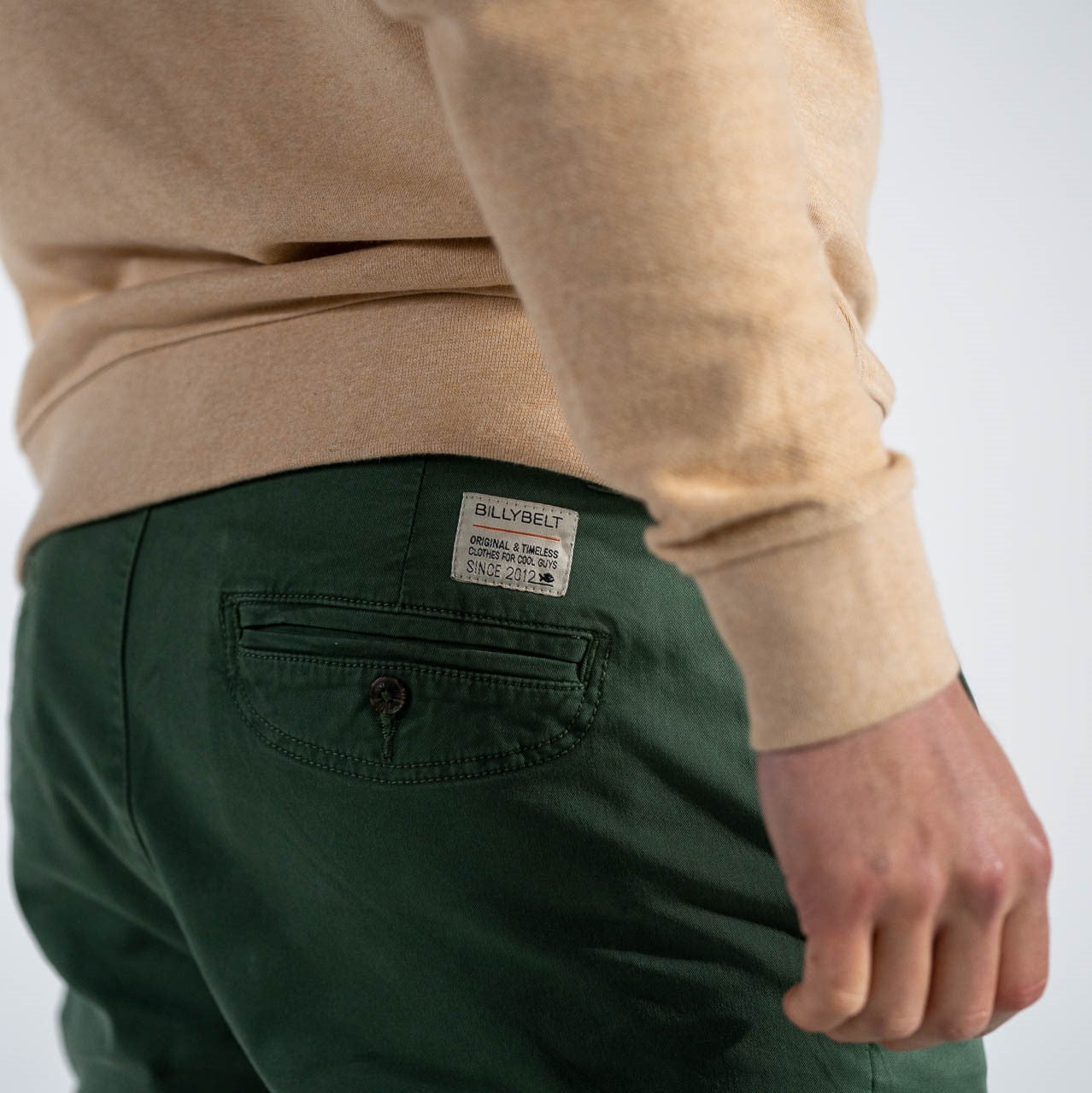 Cargo Trousers - Dark Green