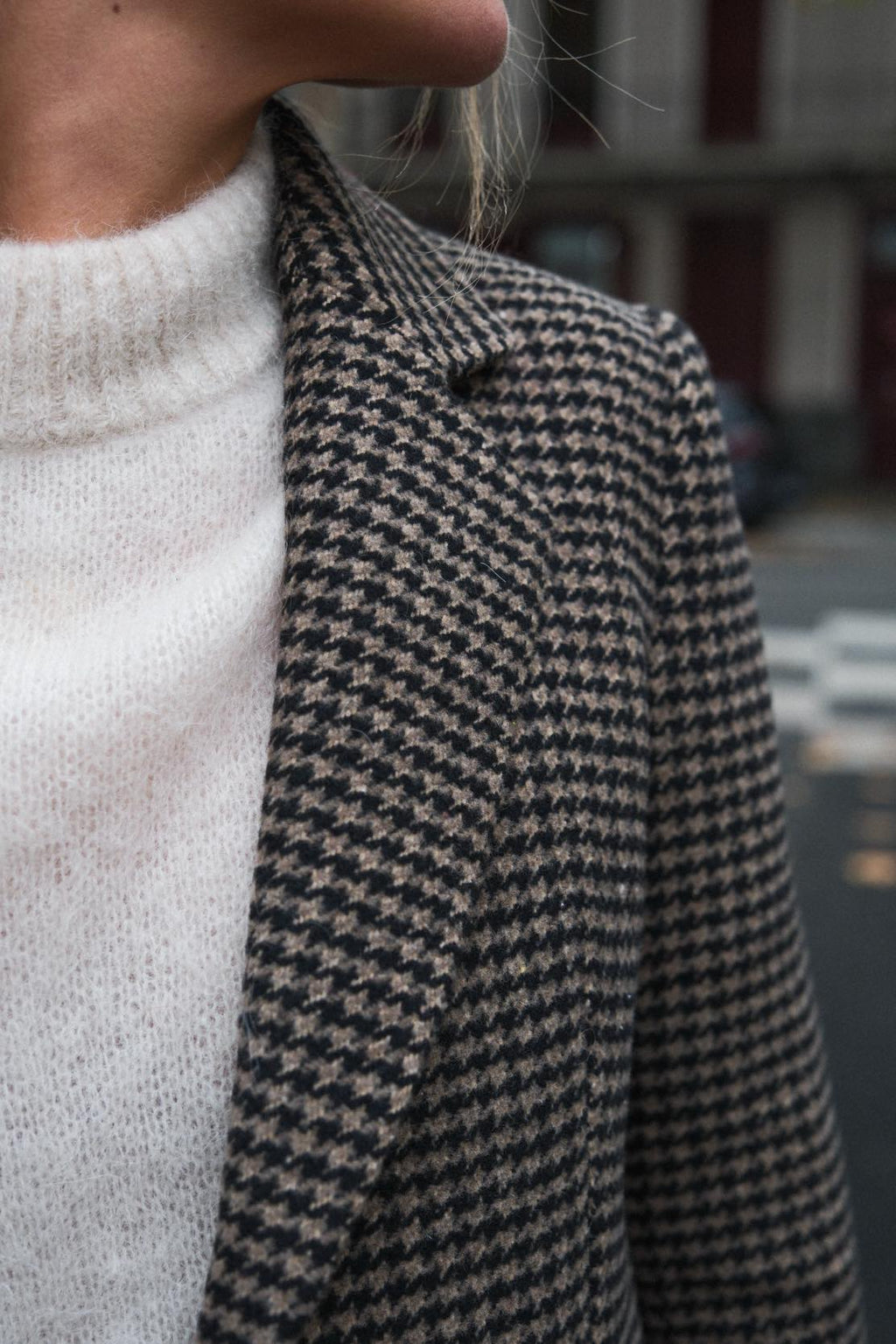 Gustave Houndstooth Blazer