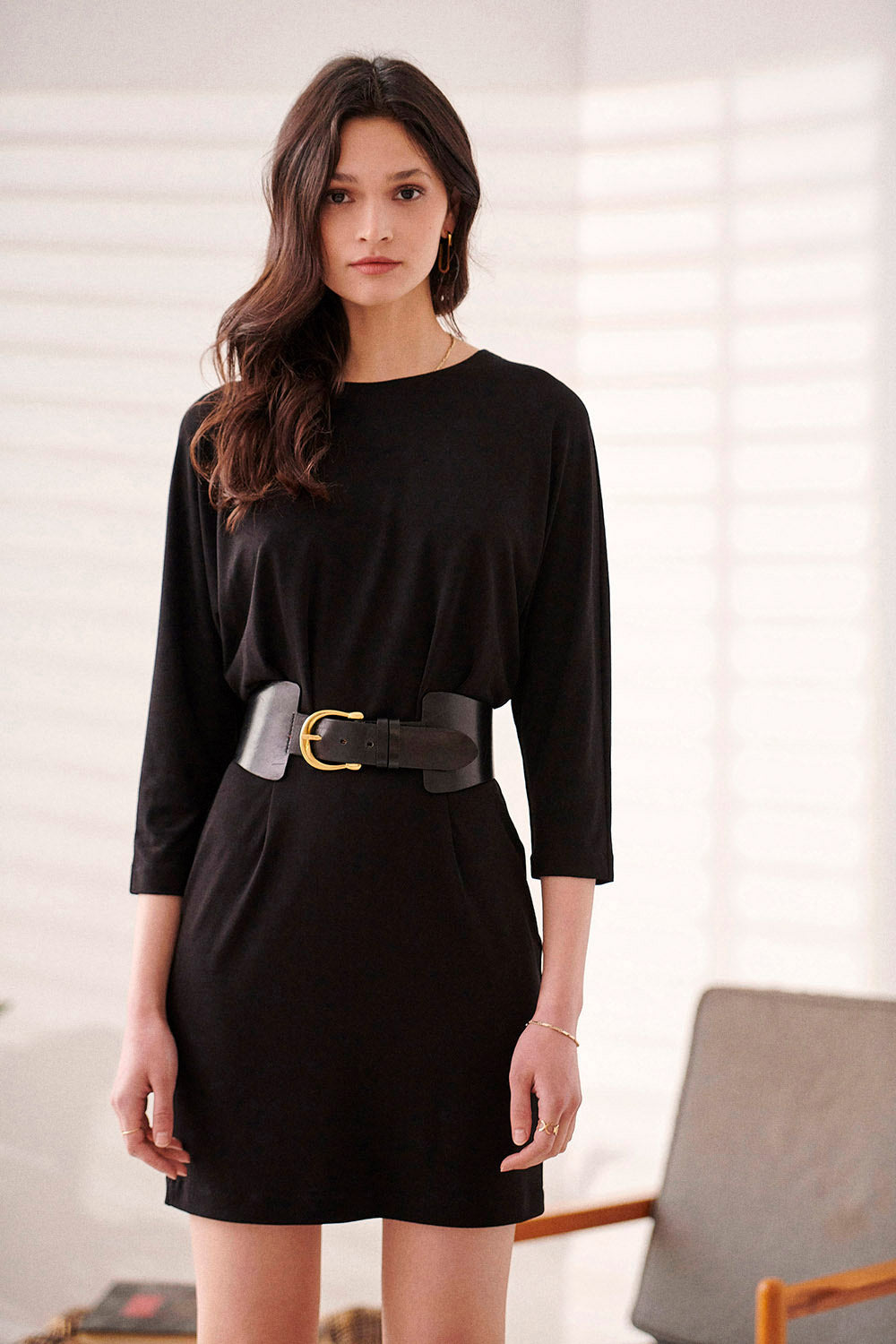 Vestido Rodgersia - Negro