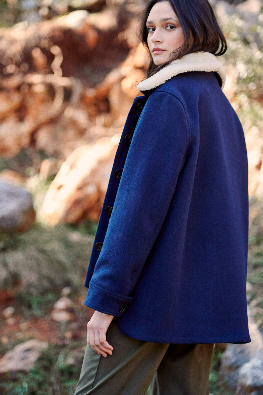 Veste Vicia - Marine