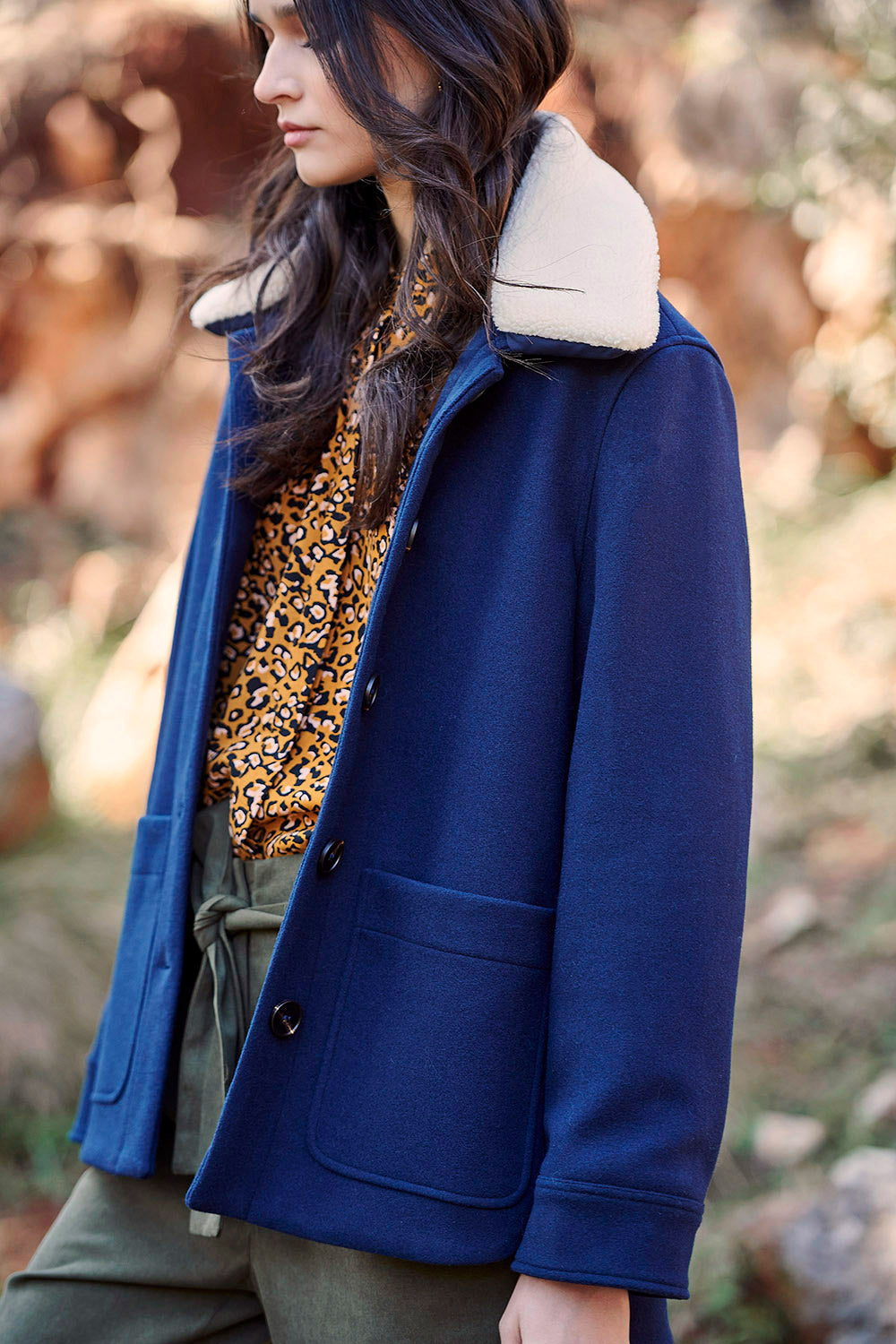 Veste Vicia - Marine