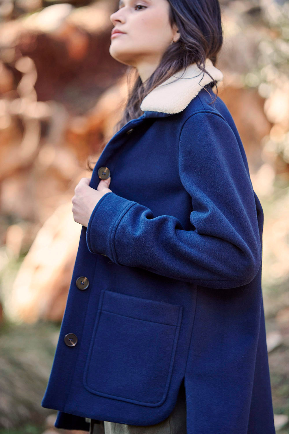 Veste Vicia - Marine