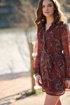 Robinia Dress - Gaudi Red