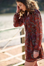 Robinia Dress - Gaudi Red