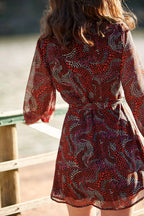 Robinia Dress - Gaudi Red