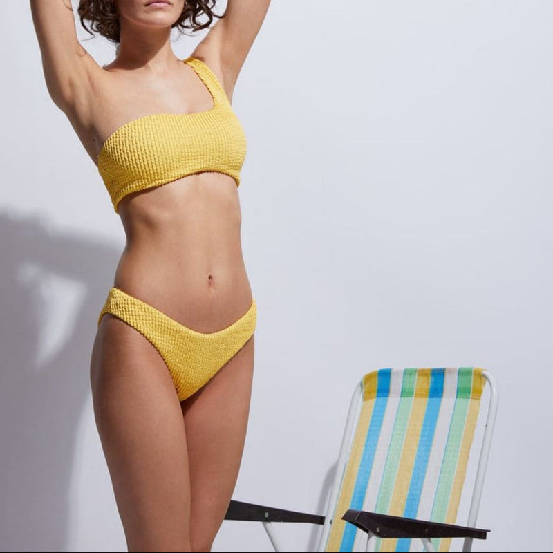 Haut De Maillot Cabourg - Yellow Smock