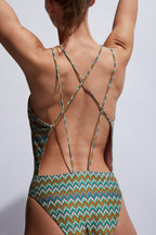 Betty One Piece Swimsuit - Ikat