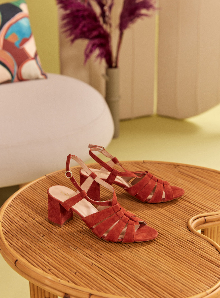Sandale Nina Suede - Terre